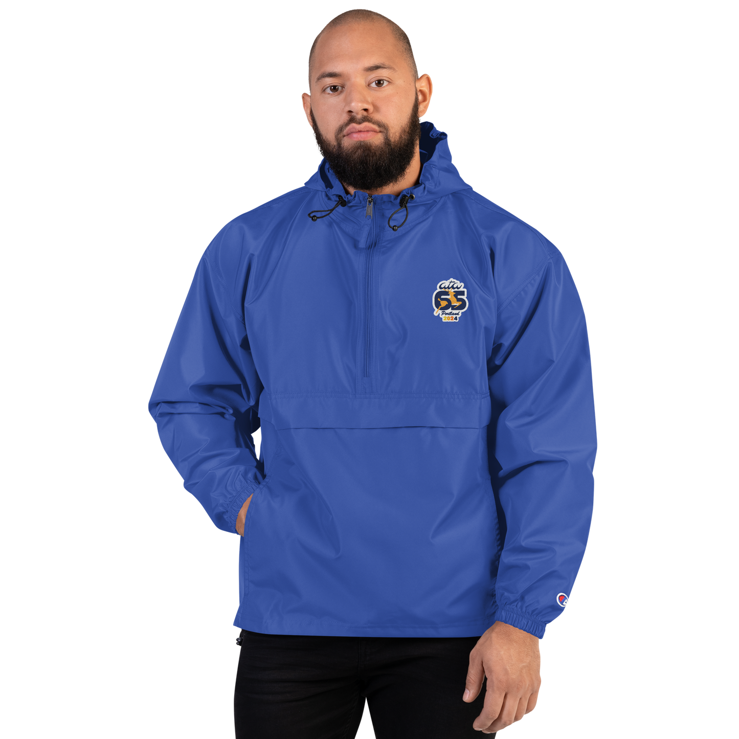 ATA65 Embroidered Champion Packable Jacket