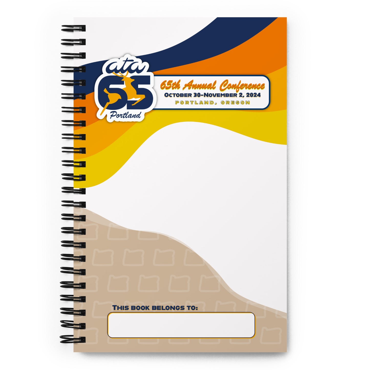 ATA65 Spiral Notebook