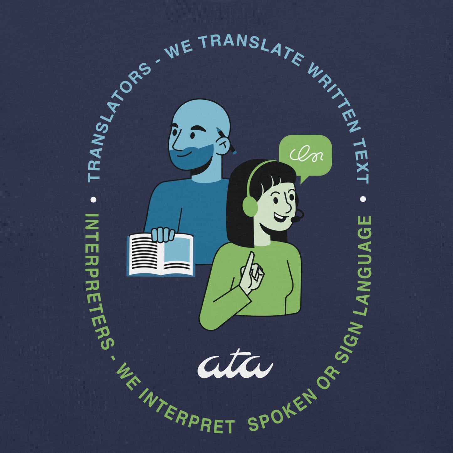 Translators & Interpreters ATA Graphic T-Shirt