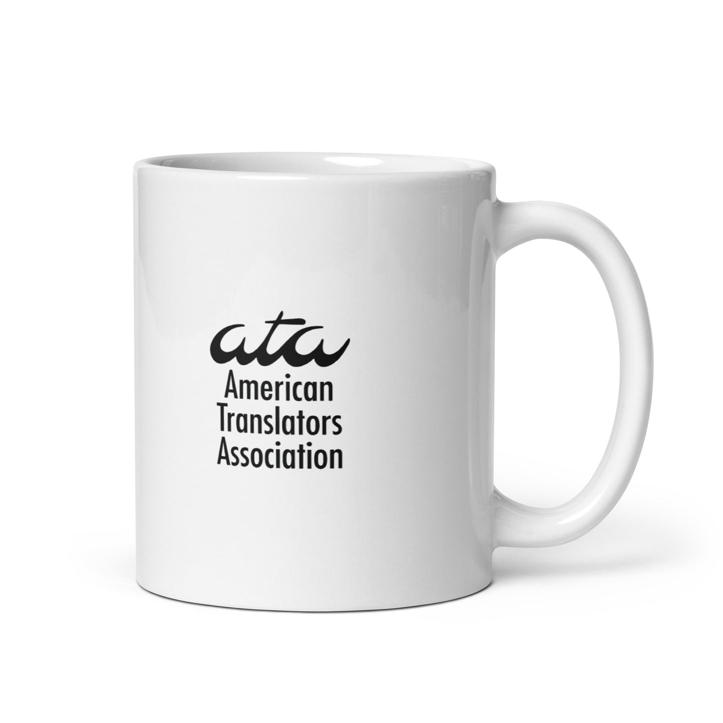 Coffee & Translation The Perfect Blend Coffee Mug with ATA Logo